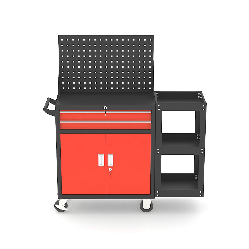 Two Drawer Steel Tool Trolley - Image 2