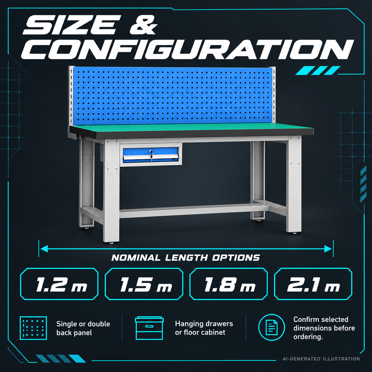 Heavy Duty Workbench - Image 8
