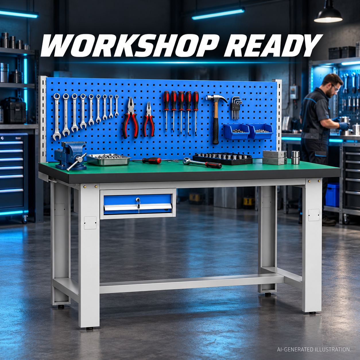 Heavy Duty Workbench - Image 9