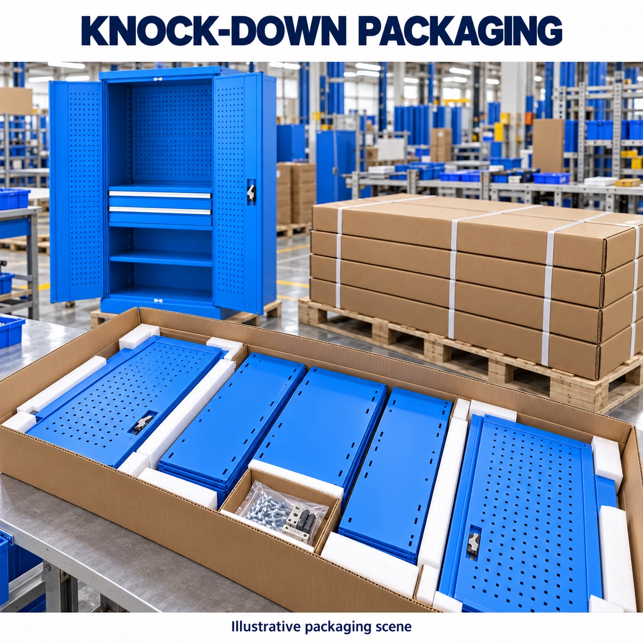 Knock Down Tool Cabinet - Image 7