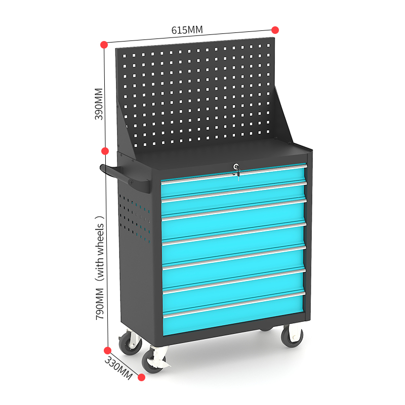 Seven Drawer Tool Trolley - Image 3